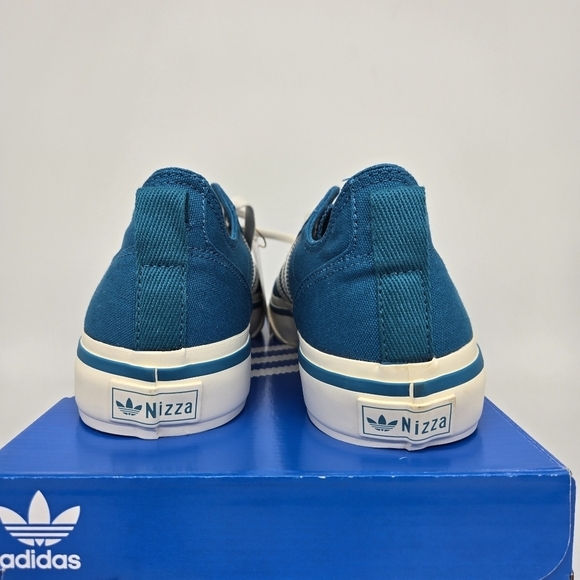 New adidas Lifestyle Nizza RF 74 Active Teal Off White Men\'s Shoes Size 11 main image 4